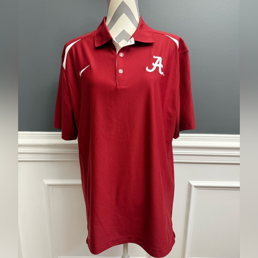 Nike Alabama Crimson Tide polo size large men